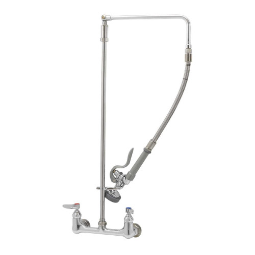 (image for) T&S Brass B-0131 PRE-RINSE , 8"WALL,SWVL,LEADFREE